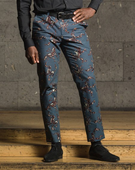 Pantalon LEO - bleu ancien