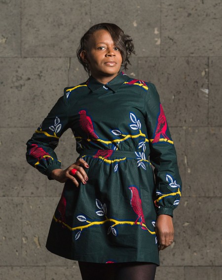 Robe courte KUMBI - noire