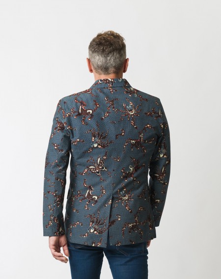 SKAT POCK jacket - old blue