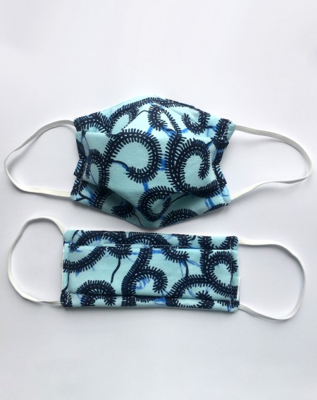 Lot de 2 masques barrières adultes - Chenille